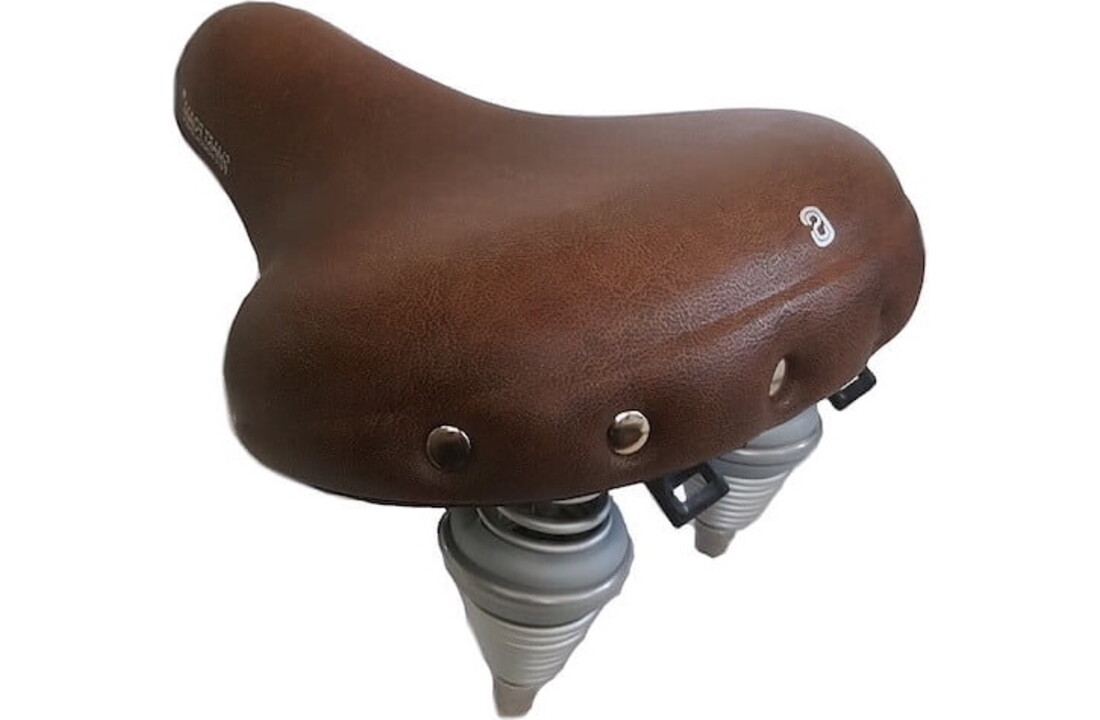 Selle Comfort Drifter Retro XL Fietszadel - Bruin - Met Smart Foam Techniek