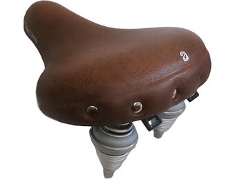 Selle Comfort Drifter Retro XL Fietszadel - Bruin - Smart Foam