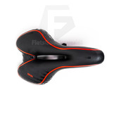 Voltano Greek Trekking Fietszadel – Zwart / Rood