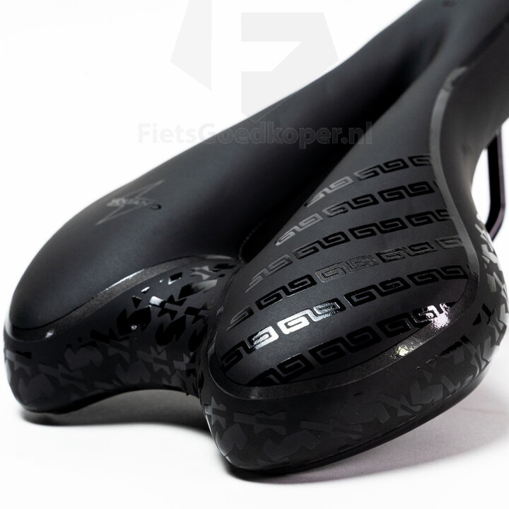 Voltano Greek Trekking Fietszadel – Zwart