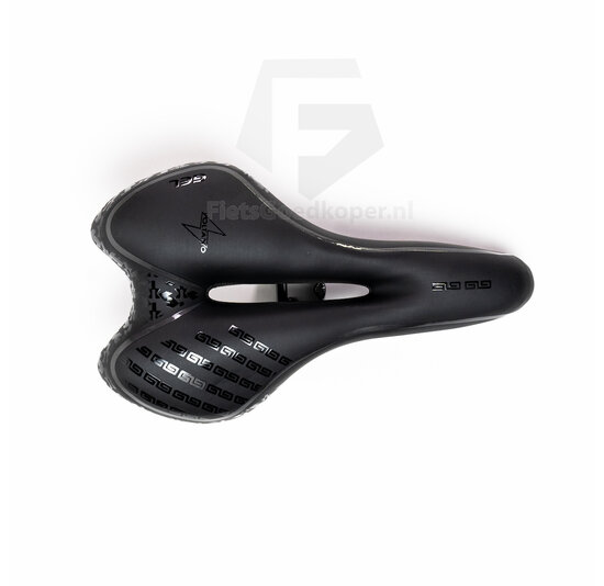 Voltano Greek Trekking Fietszadel – Zwart