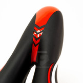 Voltano Sport Fietszadel – Zwart / Rood - Gel - Trekking Zadel