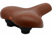 Fijn Fietszadel - Lichtbruin - Ergonomisch Gevormd - Waterdicht