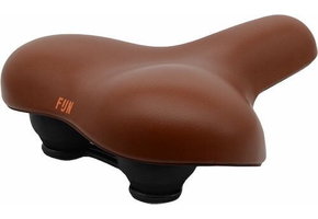 Fijn Fietszadel - Lichtbruin - Ergonomisch Gevormd - Waterdicht