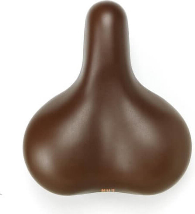 Fijn Fietszadel - Bruin - Ergonomisch Gevormd - Waterdicht - Gel - Unisex