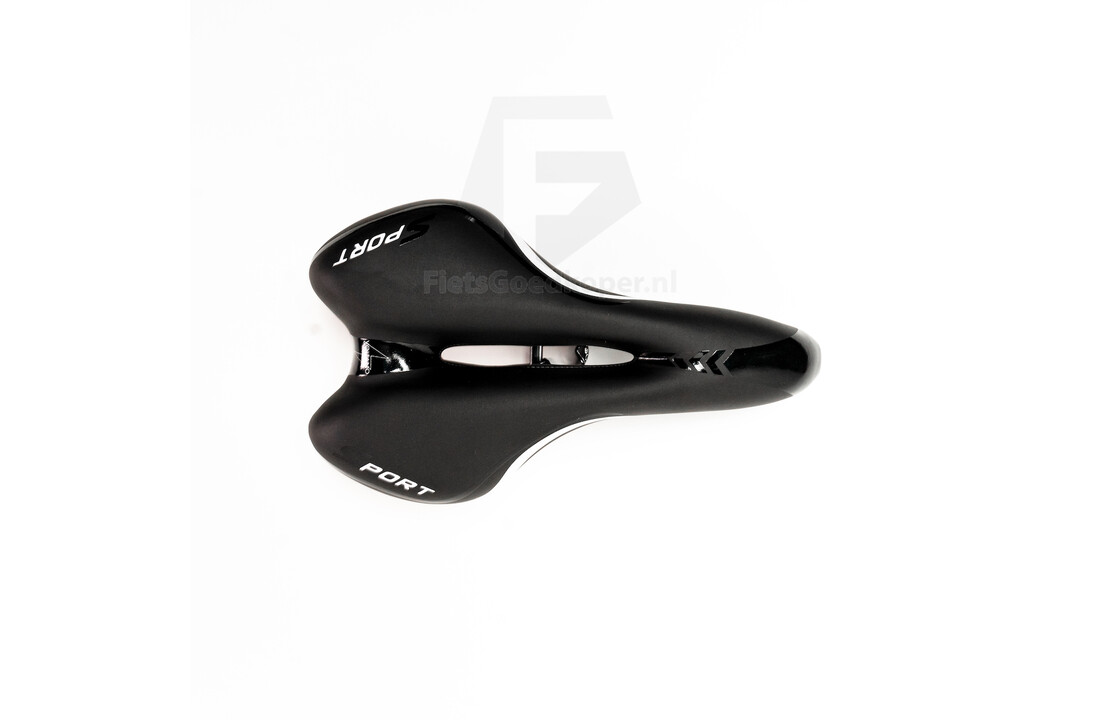 Voltano Sport Fietszadel – Zwart - Gel - Trekking Zadel
