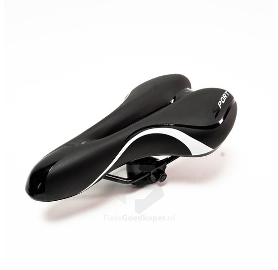 Voltano Sport Fietszadel – Zwart - Gel - Trekking Zadel