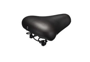 Selle Comfort Fietszadel Unisex - City - Zwart