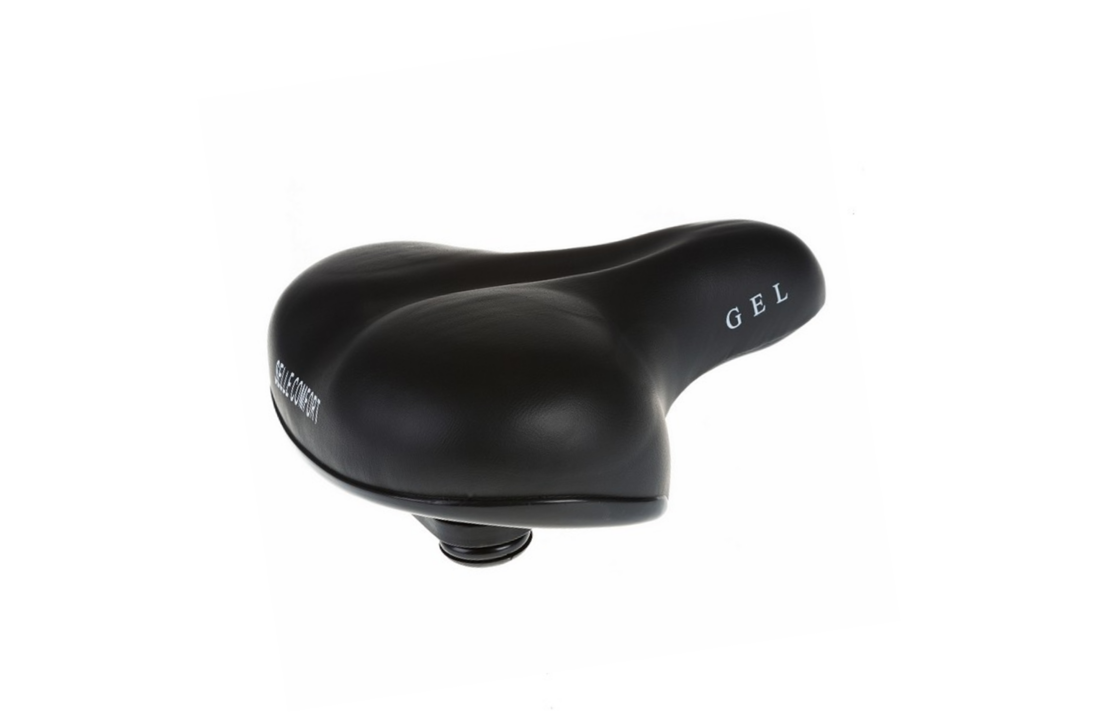 Selle Comfort Kwaliteitszadel - Fietszadel - Gel Memory - Zwart