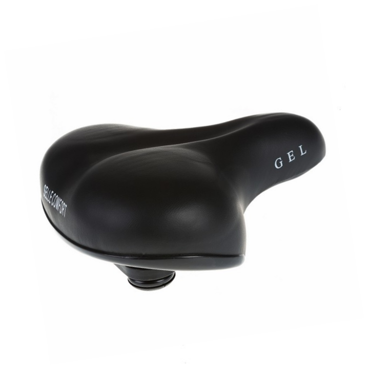 Selle Comfort Kwaliteitszadel - Fietszadel - Gel Memory - Zwart