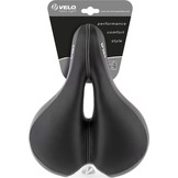 Velo Fietszadel Newport Gemini - Dames - Zwart - Memory Foam