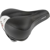 Velo Fietszadel Newport Gemini - Dames - Zwart - Memory Foam