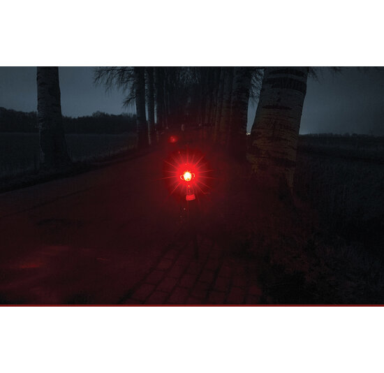 Axa Spark Achterlicht - Incl. Batterijen - 50-80MM