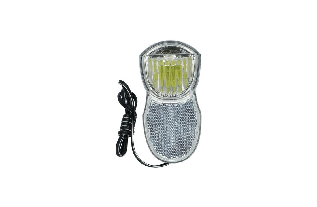 Dresco Fietslamp Naafdynamo - Fietsverlichting - Koplamp Chroom