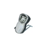 Dresco Fietslamp Naafdynamo - Fietsverlichting - Koplamp Chroom