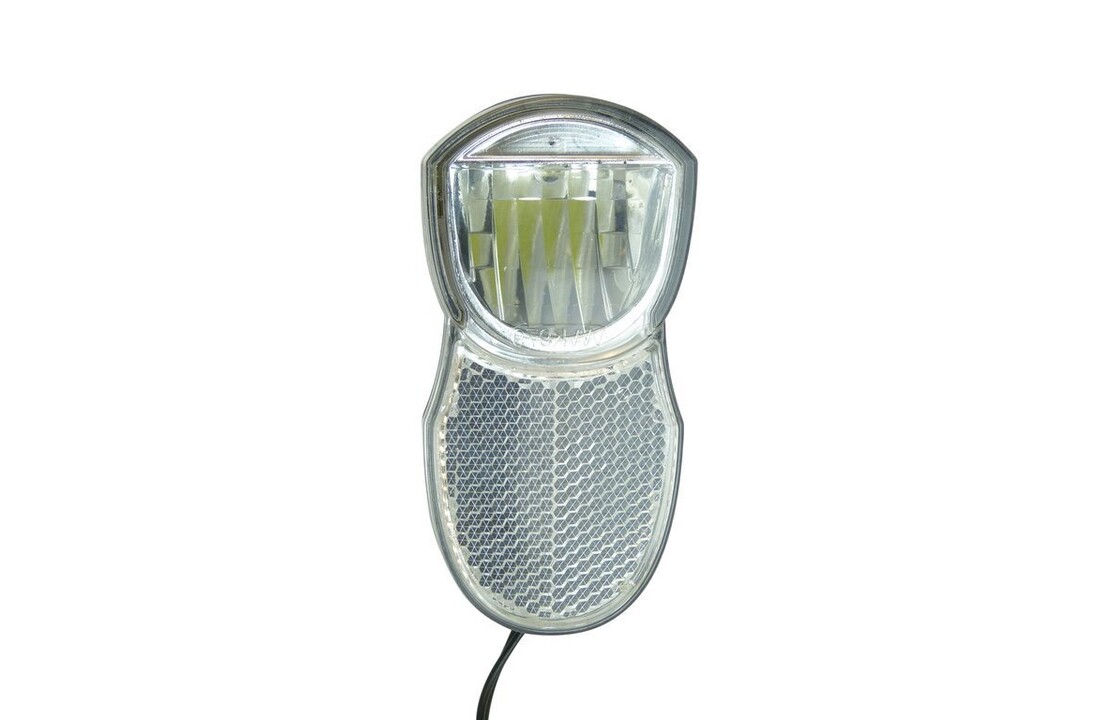 Dresco Fietslamp Naafdynamo - Fietsverlichting - Koplamp Chroom