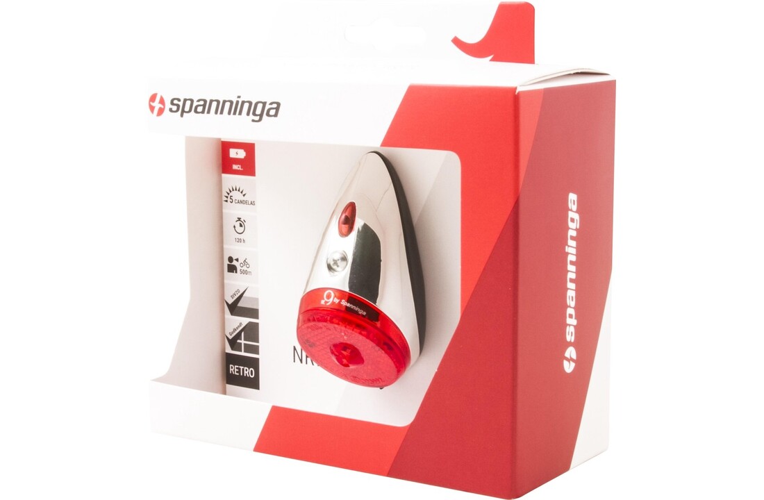 Spanninga Retro Led Achterlicht Nummer 9
