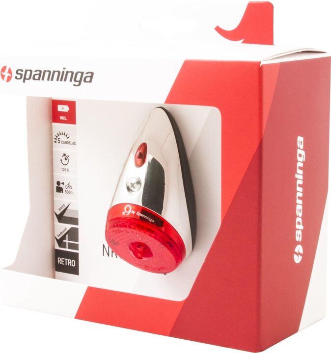 Spanninga Retro Led Achterlicht Nummer 9