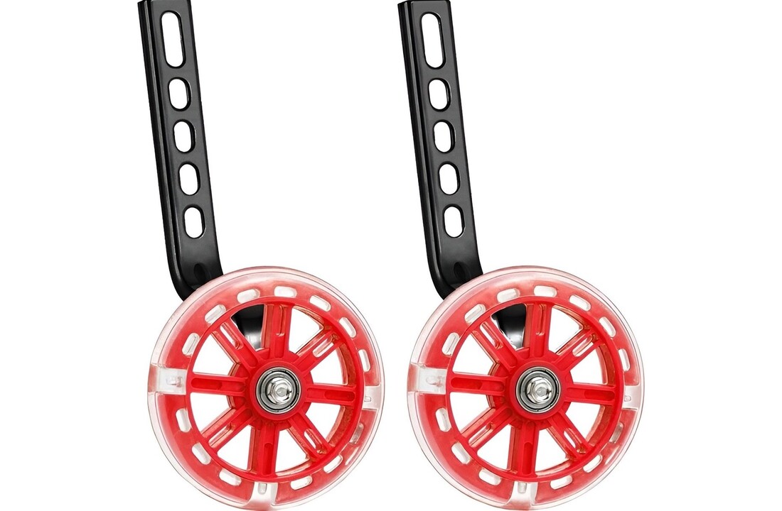 Voltano Zijwieltjes LED Verlichting - Rood - 12-20 inch