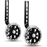 Voltano Zijwieltjes LED Verlichting – Zwart – 12-20 inch