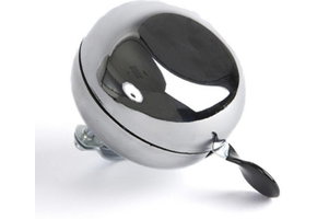 Bel Ding Dong Chroom / Zilver Niet Verkeerd 80MM