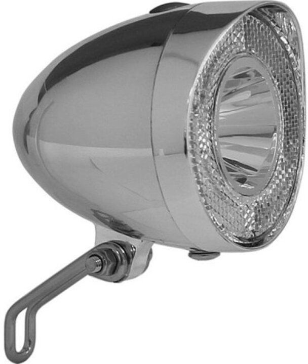 Union Koplamp Retro LED Chroom
