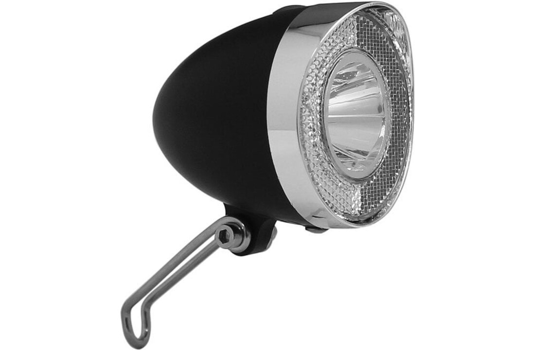 Union Koplamp Retro LED Zwart