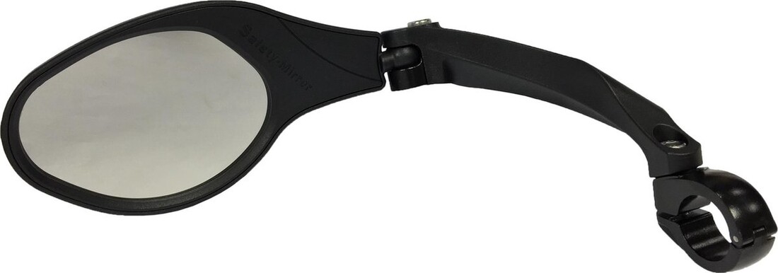 Mirage Draaibare Fietsspiegel Links 9 CM Zwart