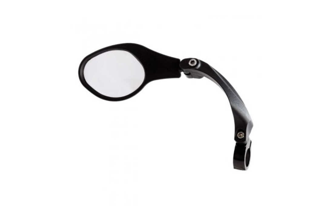 Mirage Draaibare Fietsspiegel Links 9 CM Zwart