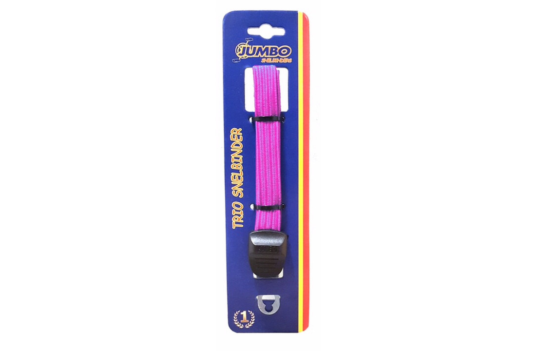 Jumbo Trio Snelbinders Extra Sterk Roze