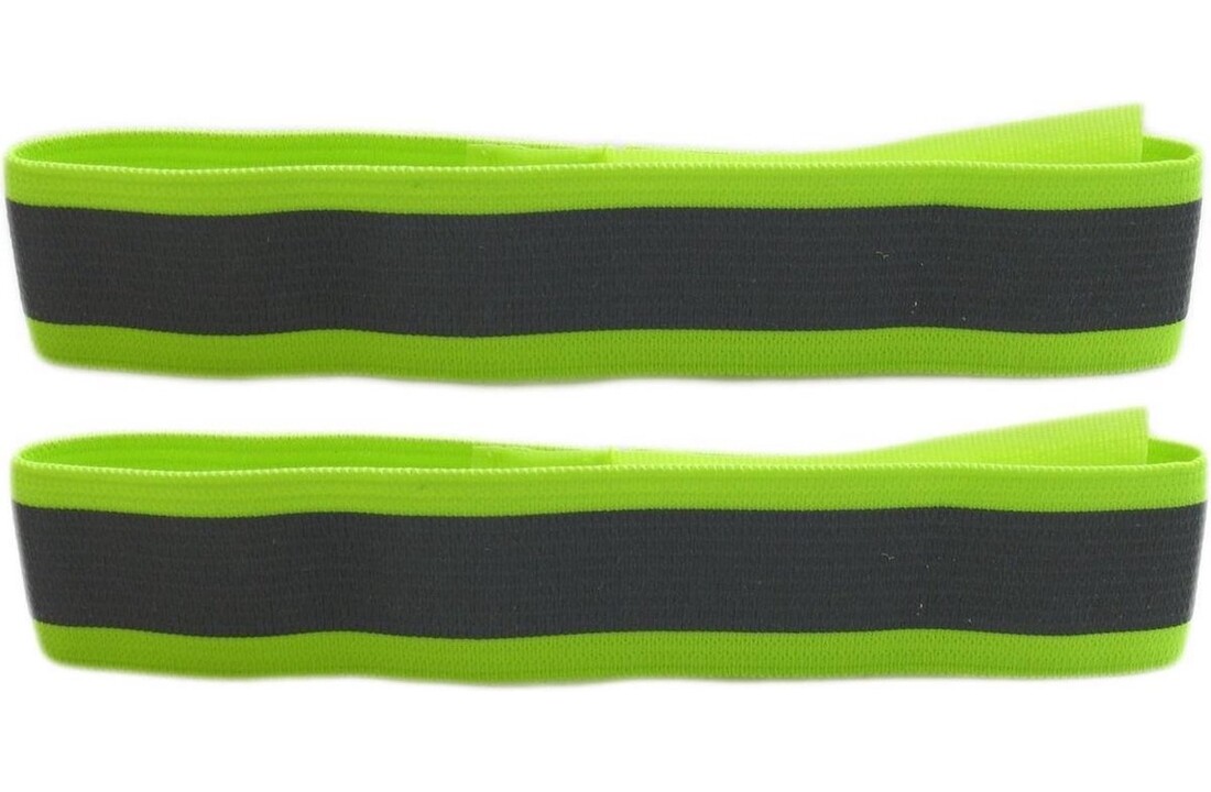 2 M-wave Reflectie Broek / Arm banden