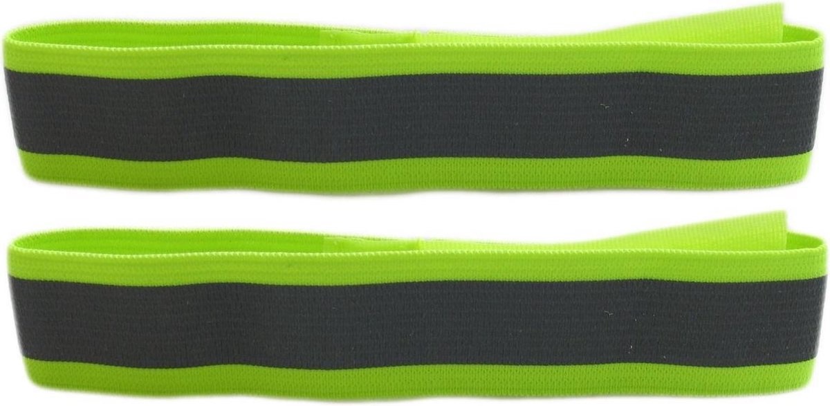 2 M-wave Reflectie Broek / Arm banden