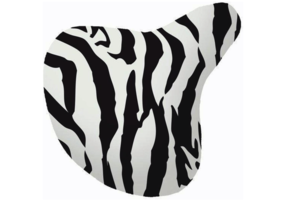 Hollandia Zadeldekje / Zadelhoes Zwart/Wit