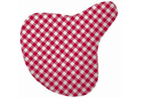 Hollandia Zadeldekje / Zadelhoes Rood/Wit