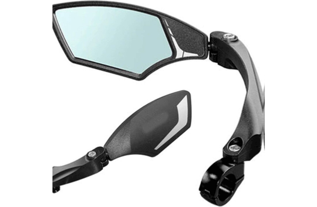 Mirage Luxe Speed Pedelec Fietsspiegel Links - Zwart - Licht Dimmend Glas