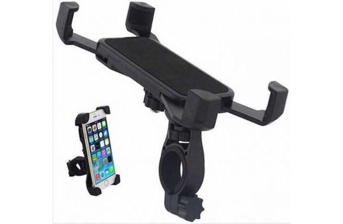 Mirage telefoonhouder Fiets - Universeel - tot 7.5 Inch - Zwart