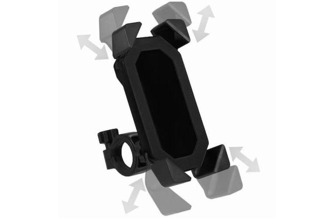 Mirage telefoonhouder Fiets - Universeel - tot 7.5 Inch - Zwart