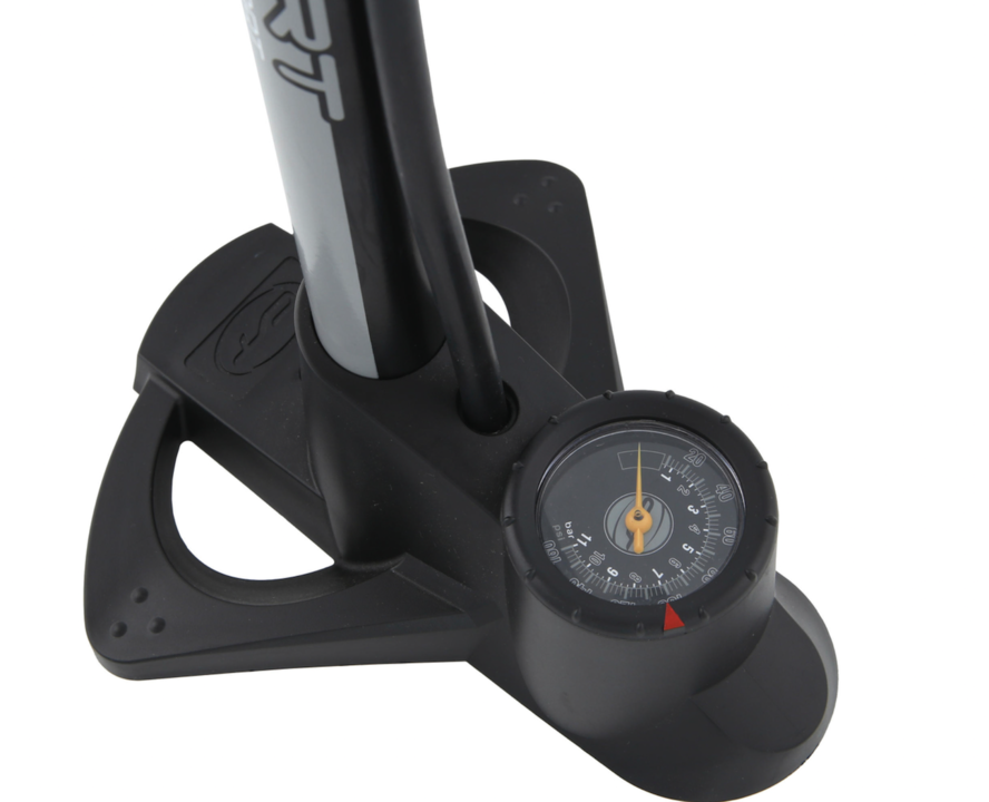 Contec Hogedruk Fietspomp - Air Support Sport - Zwart - Voor Alle Ventielen