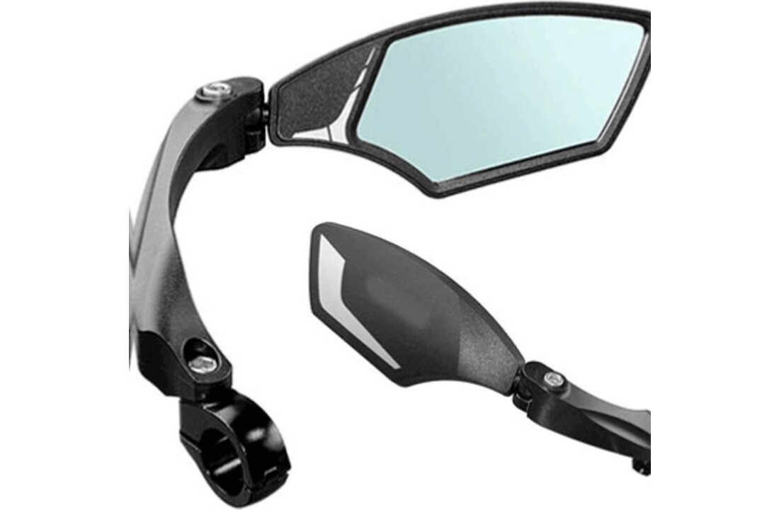Mirage Luxe Speed Pedelec Fietsspiegel Rechts - Zwart - Licht Dimmend Glas