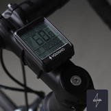 Voltano Draadloze Fietscomputer 2.1 inch - Zwart - 21 Functies - Waterdicht