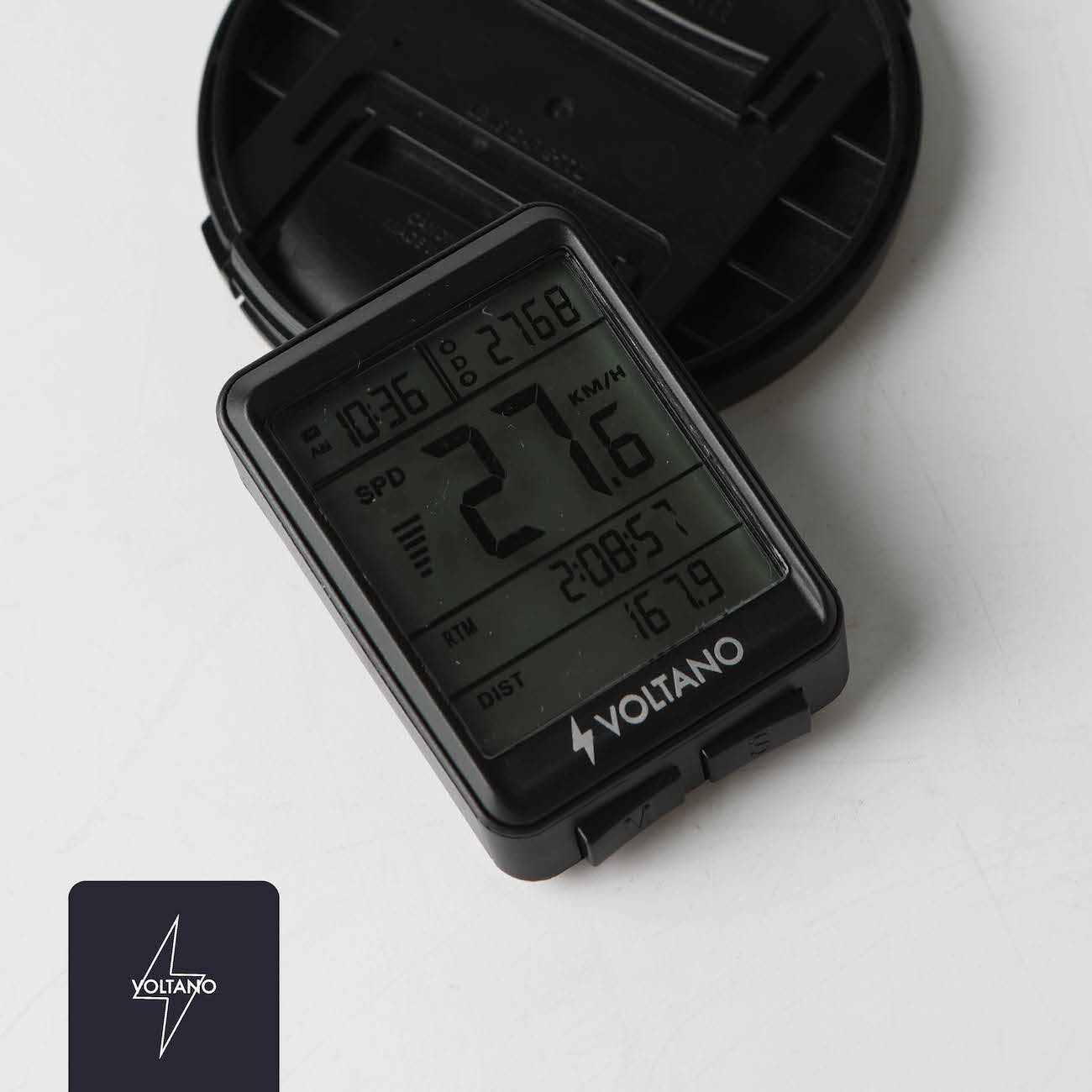 Voltano Draadloze Fietscomputer 2.1 inch - Zwart - 21 Functies - Waterdicht