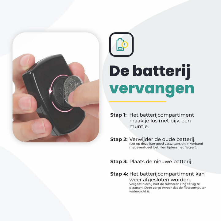 Voltano Draadloze Fietscomputer 2.1 inch - Zwart - 21 Functies - Waterdicht