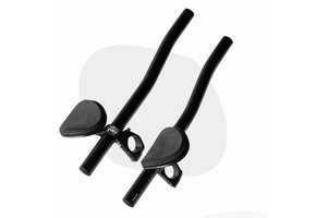 Voltano Verstelbaar Ligstuur Recht - Zwart - Aluminium