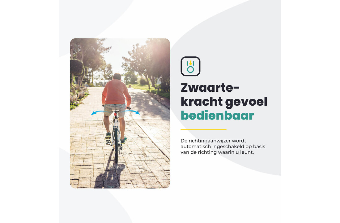 Voltano Fiets Richtingaanwijzer - Knipperlicht - USB