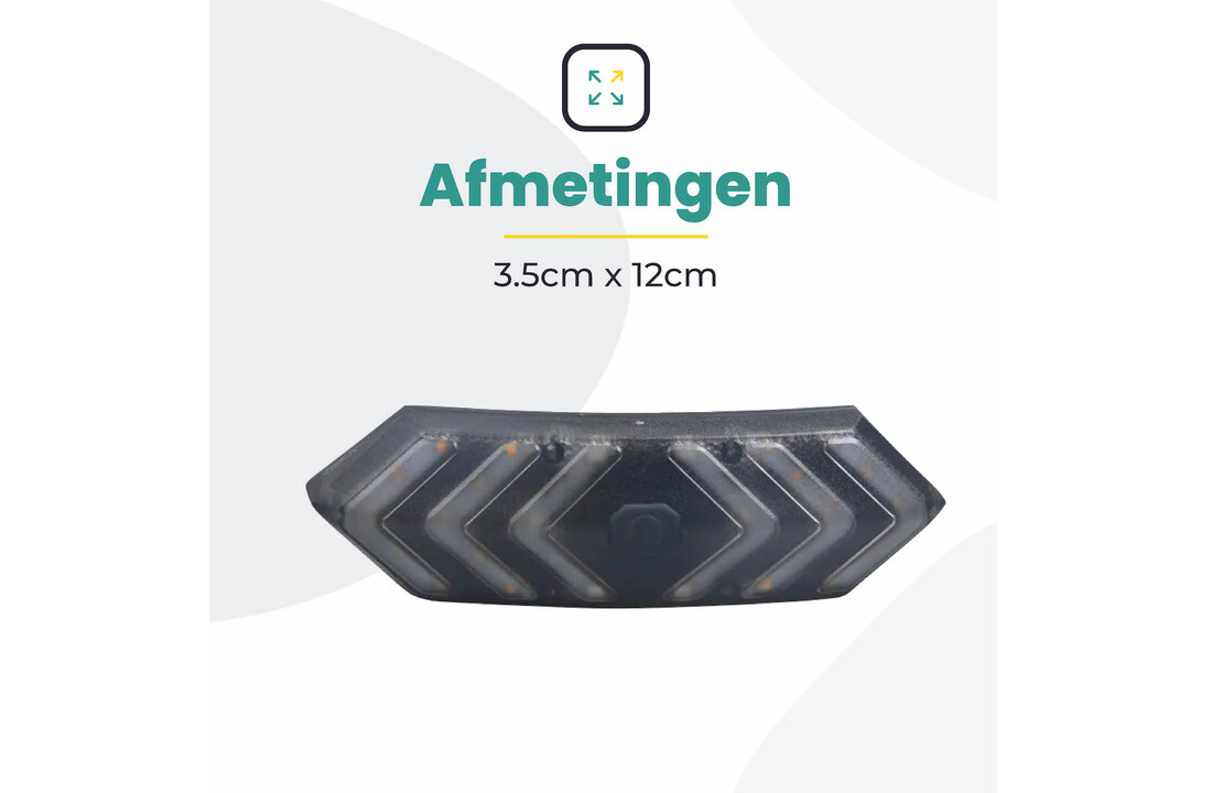 Voltano Fiets Richtingaanwijzer - Knipperlicht - USB