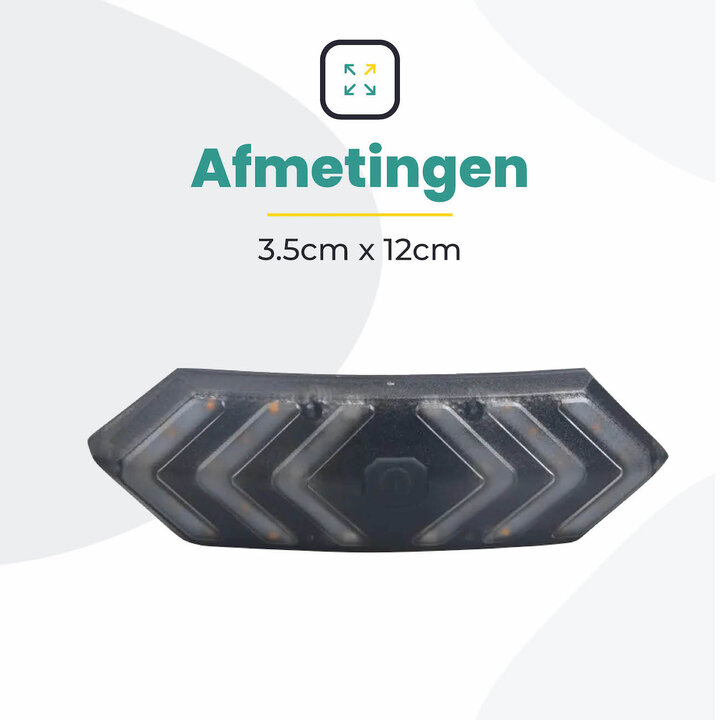 Voltano Fiets Richtingaanwijzer - Knipperlicht - USB