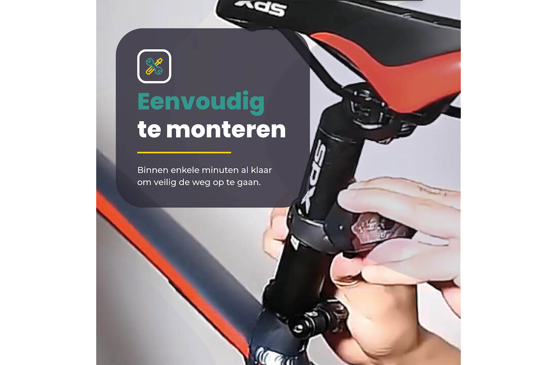 Voltano Fiets Richtingaanwijzer - Knipperlicht - USB
