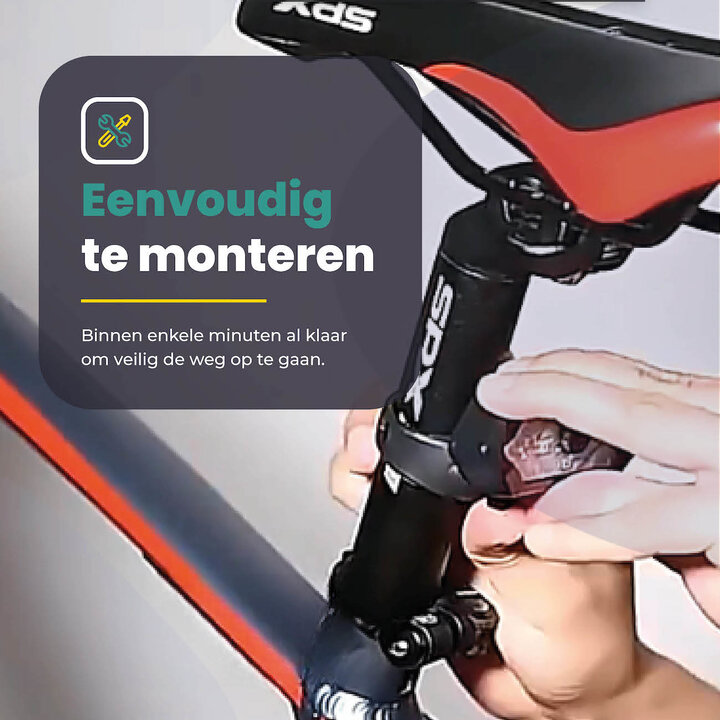 Voltano Fiets Richtingaanwijzer - Knipperlicht - USB