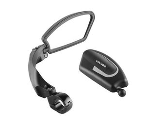 Voltano Fietsspiegel Rechts - Roestvrijstaal - Extra Stevig - Wegklapbaar