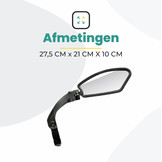 Fietsspiegel Rechts - Extra Stevig - Wegklapbaar